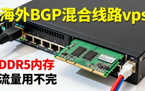 海外BGP混合线路vps优惠码有哪些？DDR5内存流量用不完是真的吗
