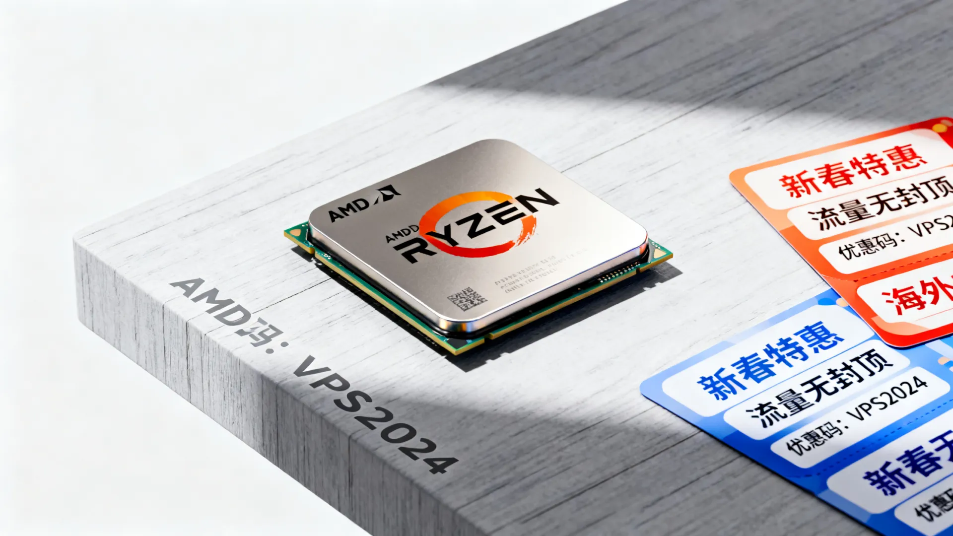 新春特惠 海外三网优化 vps优惠码 - AMD Ryzen 9,流量无封顶 (独家) 新春特惠 海外三网优化 vps优惠码