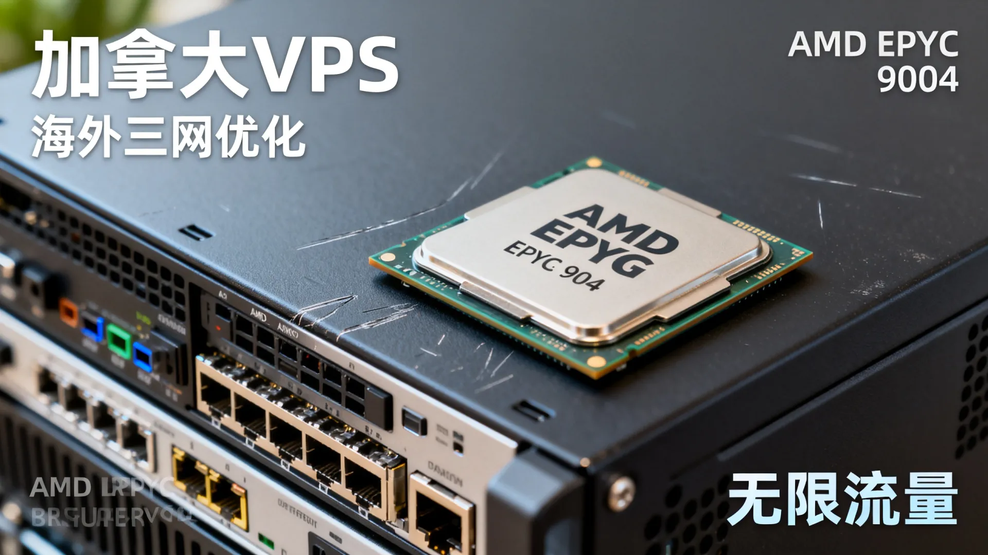 海外三网优化 加拿大vps - AMD EPYC 9004,无限流量,仅需 海外三网优化 加拿大vps