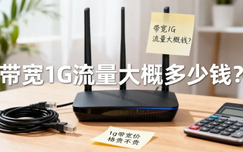 带宽1G流量大概多少钱？1g带宽价格贵不贵
