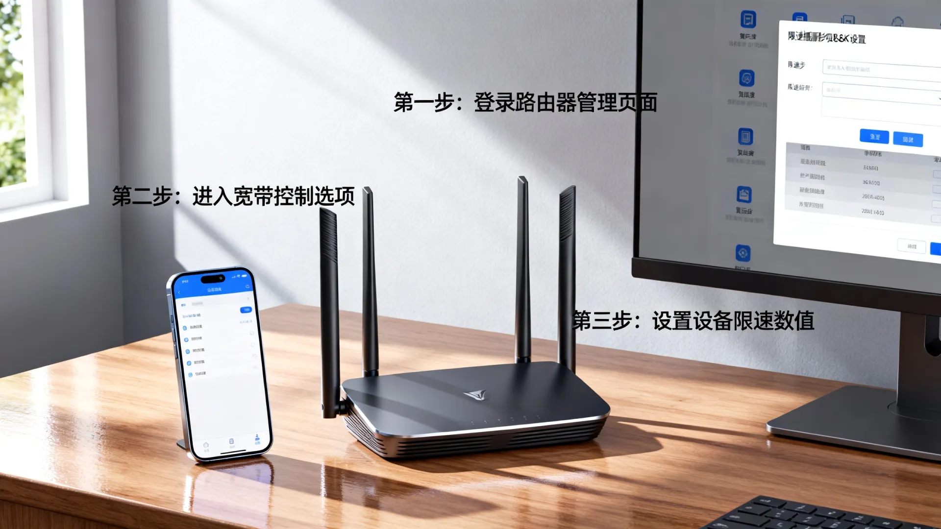 无线路由器 宽带控制