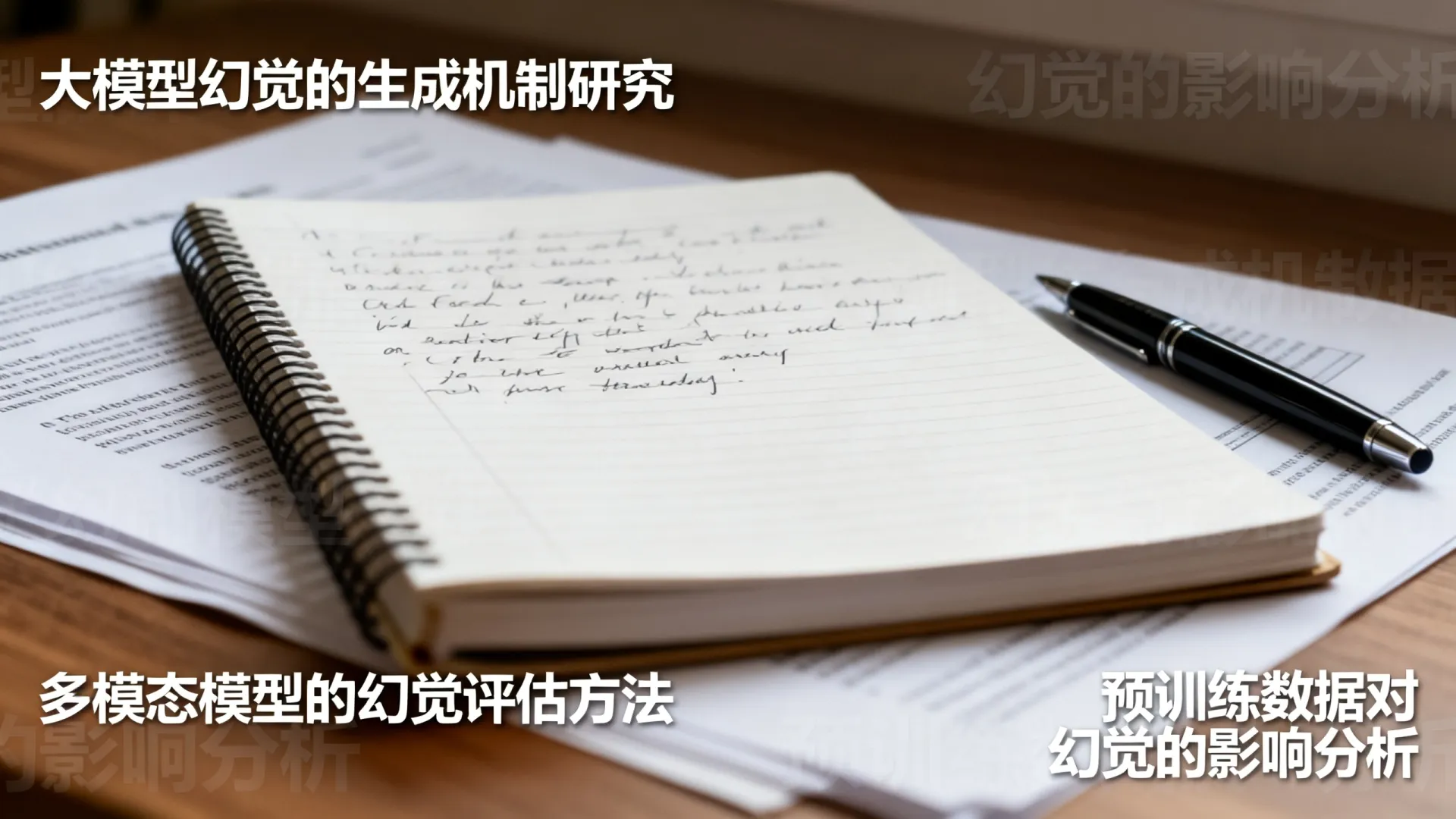 花了时间研究大模型幻觉论文题目