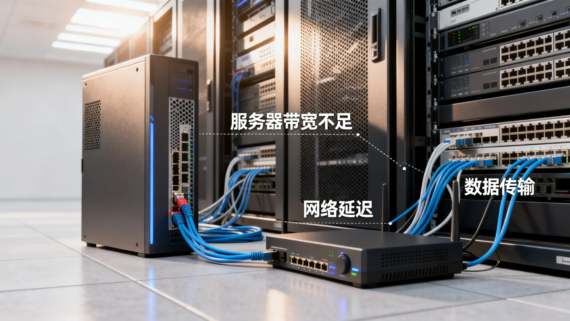 服务器经常卡顿?可能是带宽问题 服务器经常卡顿