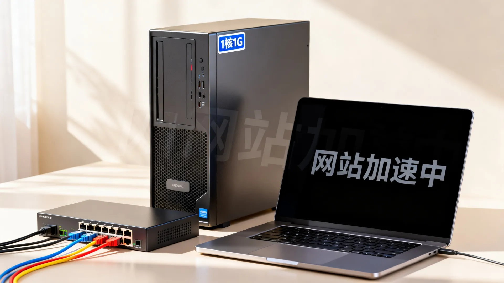 1核1G网站加速