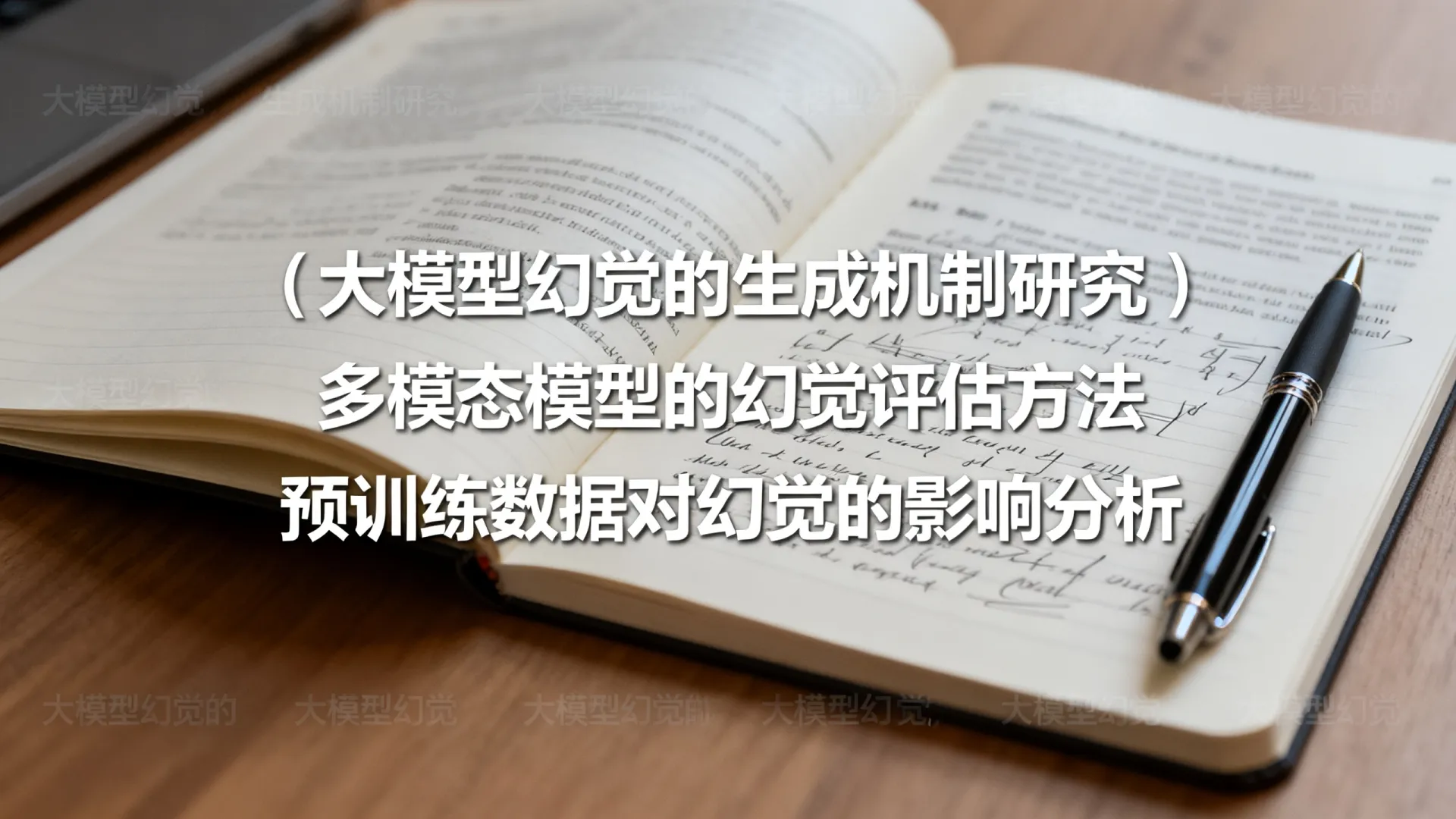 花了时间研究大模型幻觉论文题目