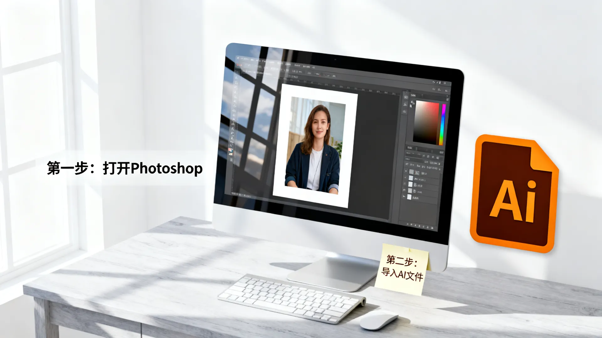 ai中图怎么能么导入ps ai中图怎么能么导入ps