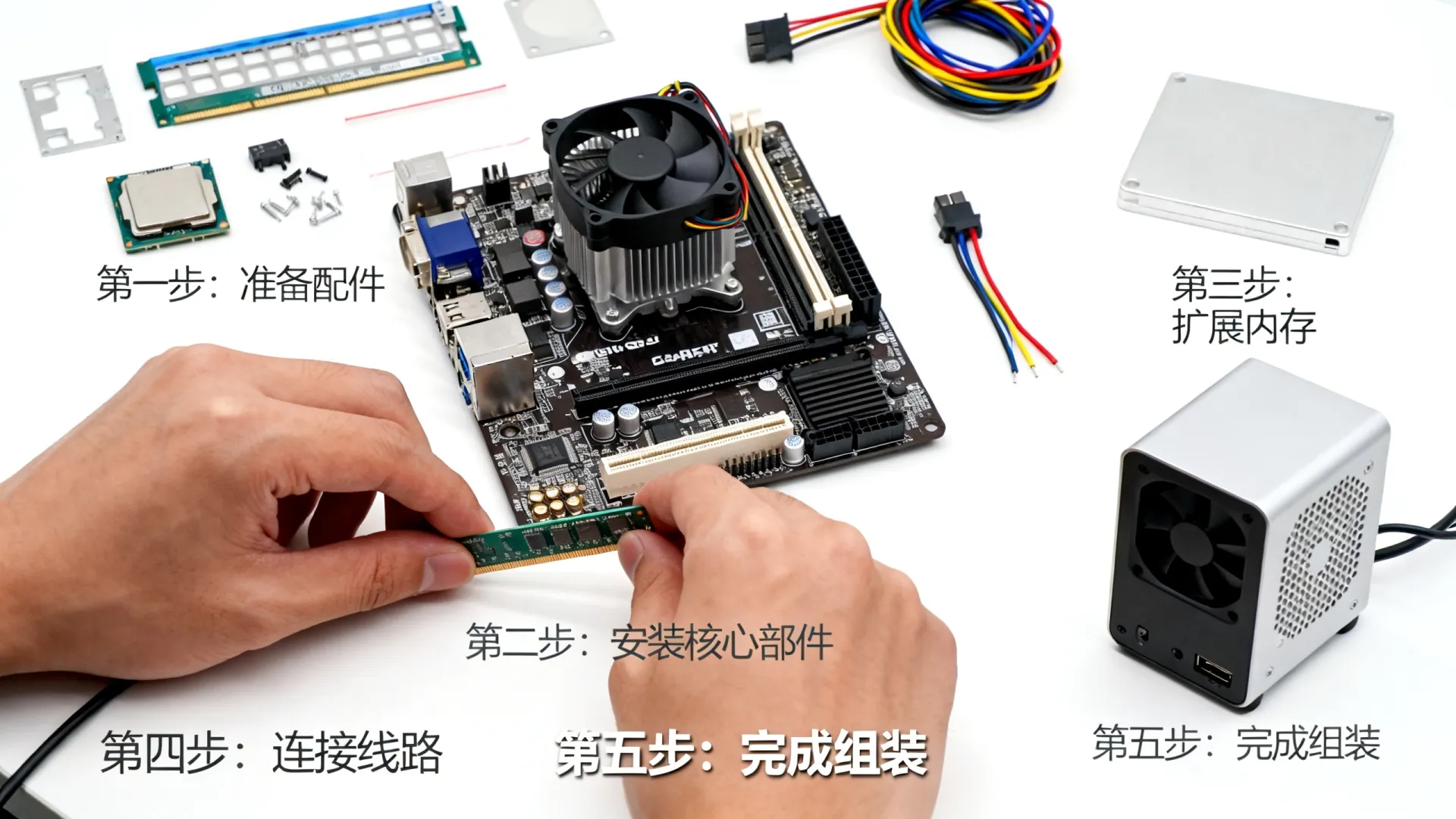 自制迷你小电脑教程图片