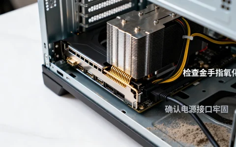 服务器插显卡没反应怎么办？显卡安装后无法识别的解决方法