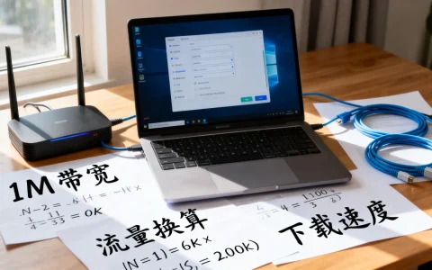 带宽1M等于多少流量？1M带宽实际下载速度是多少