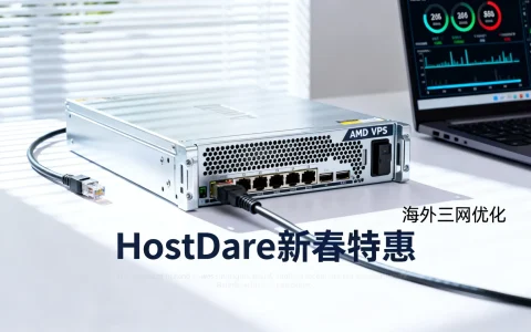 HostDare新春特惠怎么样？海外三网优化AMD VPS推荐