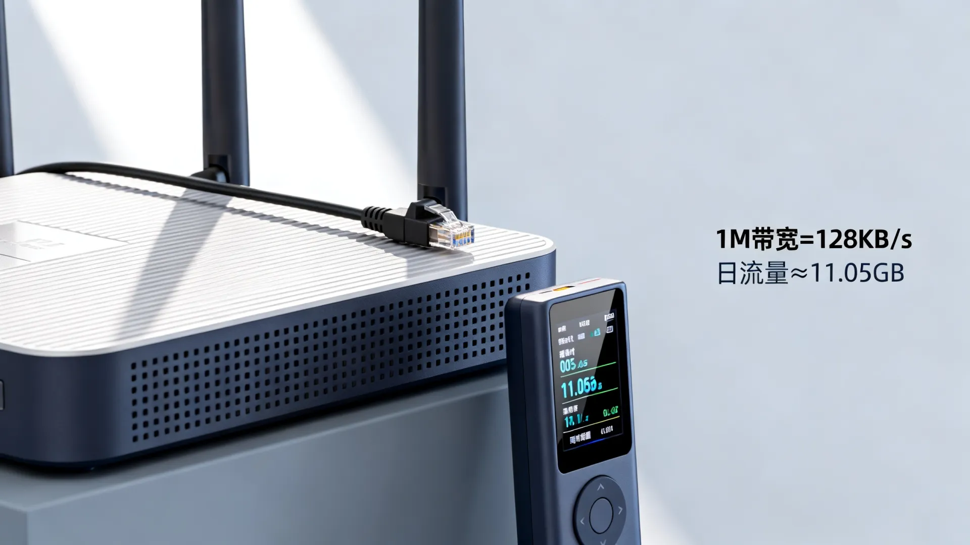 带宽1M等于多少流量?一次讲清楚 带宽1M等于多少流量