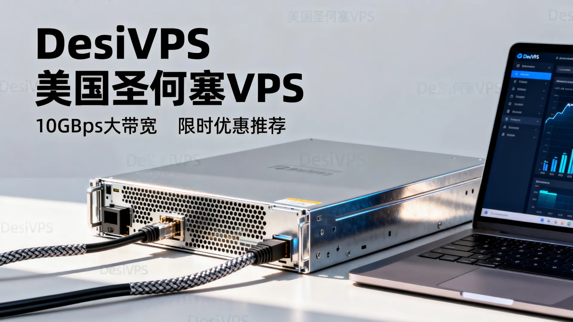 限时优惠 DesiVPS美国圣何塞10Gbps大带宽VPS:17美元/年,中文Windows vps 8美元/月,支持支付宝/Paypal 限时优惠 DesiVPS美国圣何塞10Gbps大带宽VPS