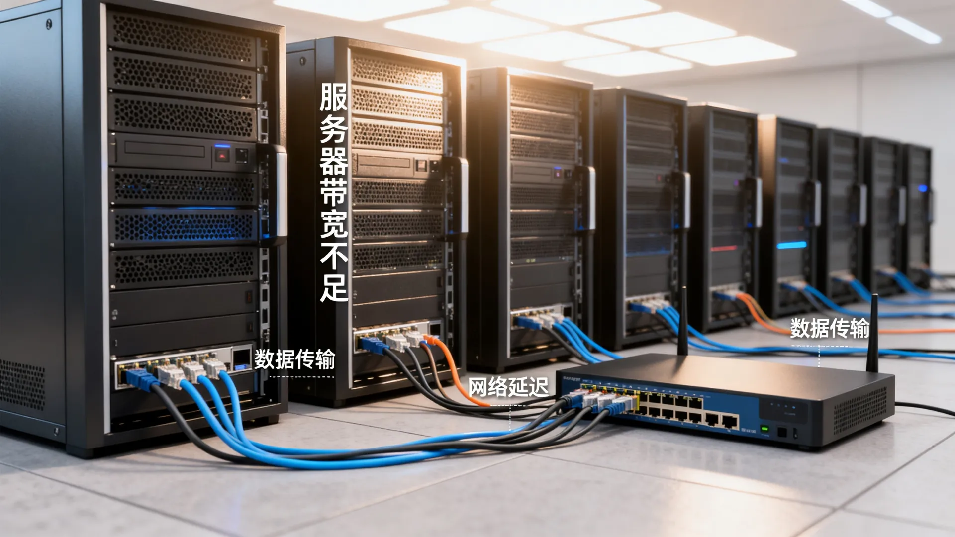 服务器经常卡顿?可能是带宽问题 服务器经常卡顿