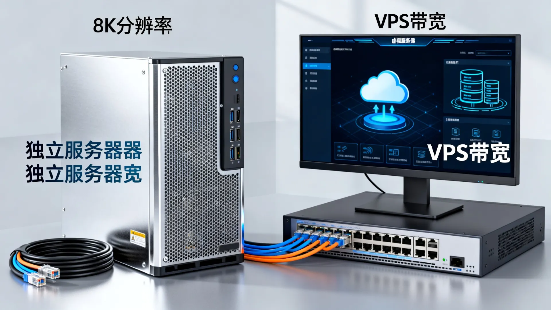 独立服务器带宽和VPS带宽区别在哪? 独立服务器带宽和VPS带宽区别在哪