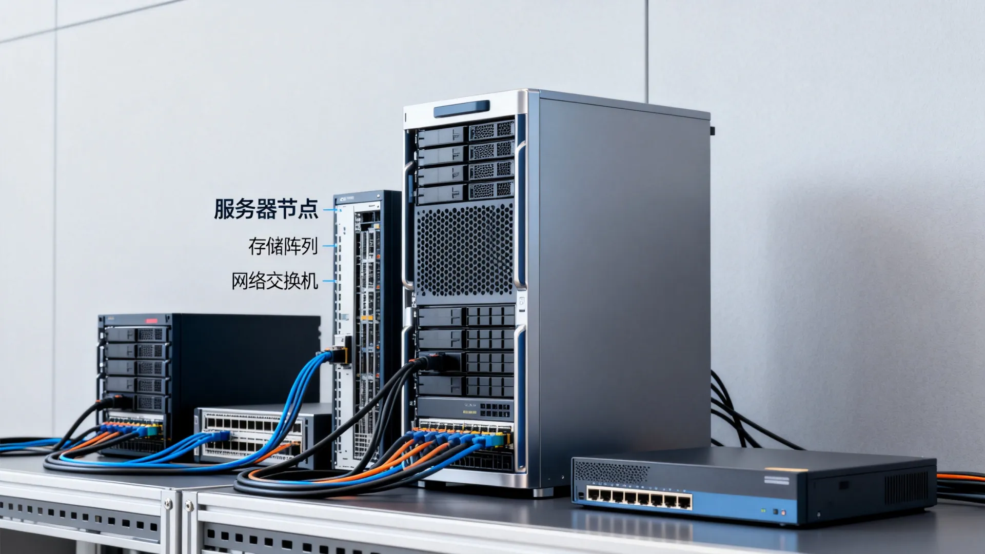 服务器接存储做集群 服务器接存储做集群
