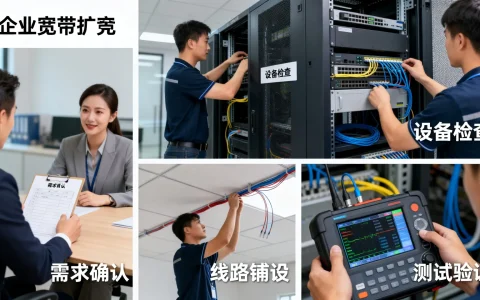 带宽升级扩容流程是怎样的？企业宽带扩容需要哪些步骤