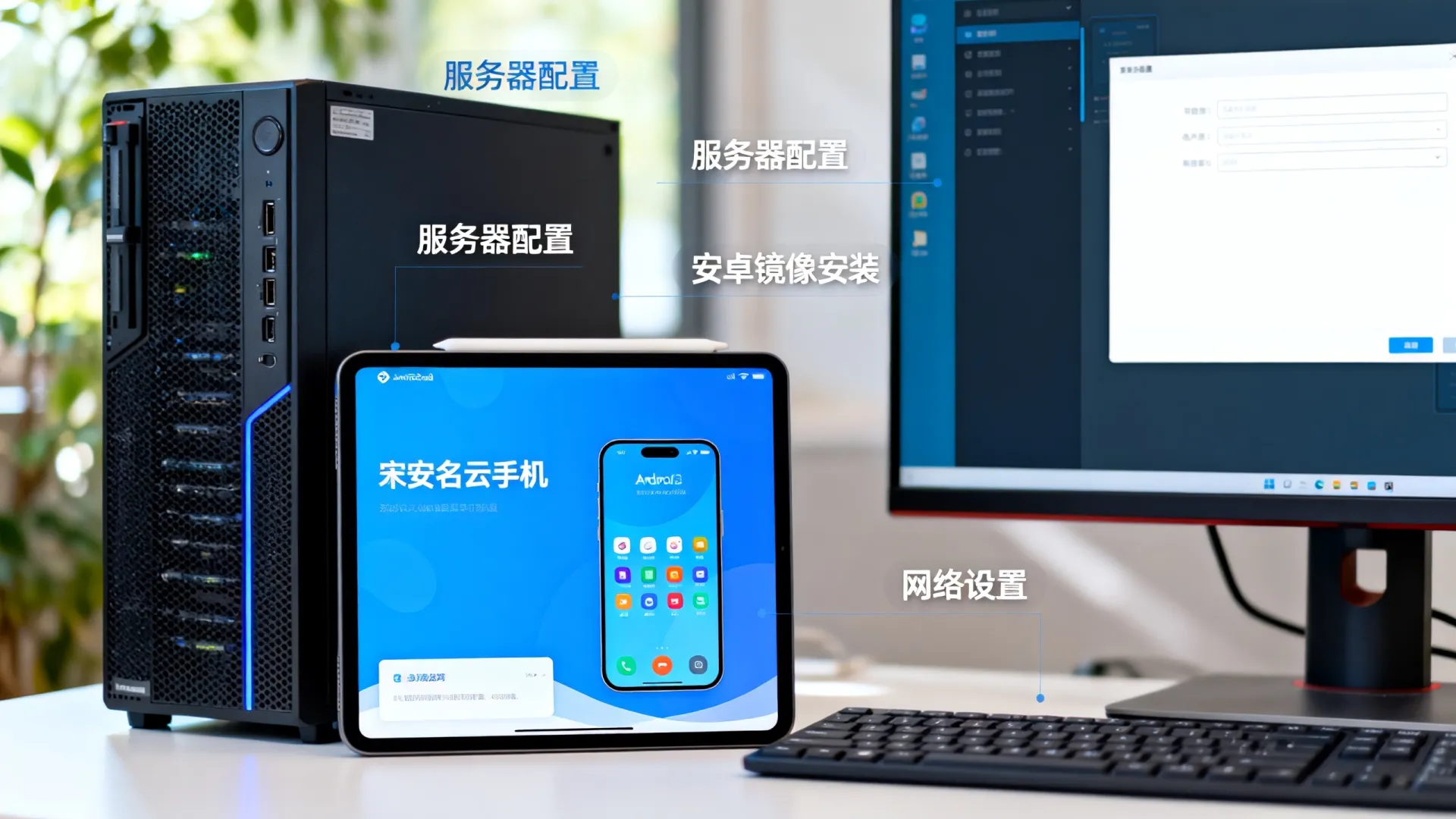 服务器搭建安卓云手机