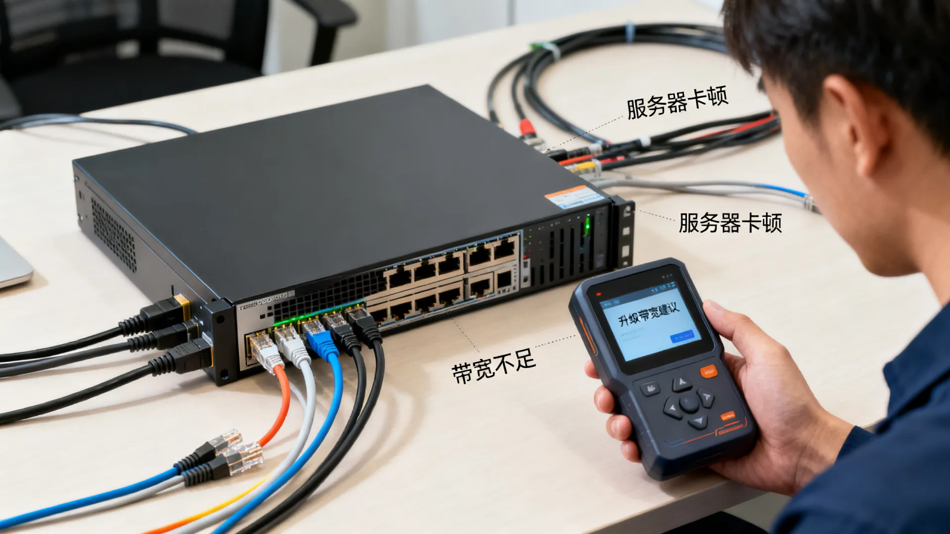 服务器经常卡顿?可能是带宽问题 服务器经常卡顿