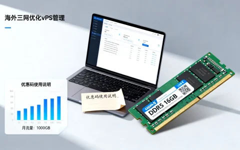 海外三网优化vps优惠码怎么用？DDR5内存流量用不完吗