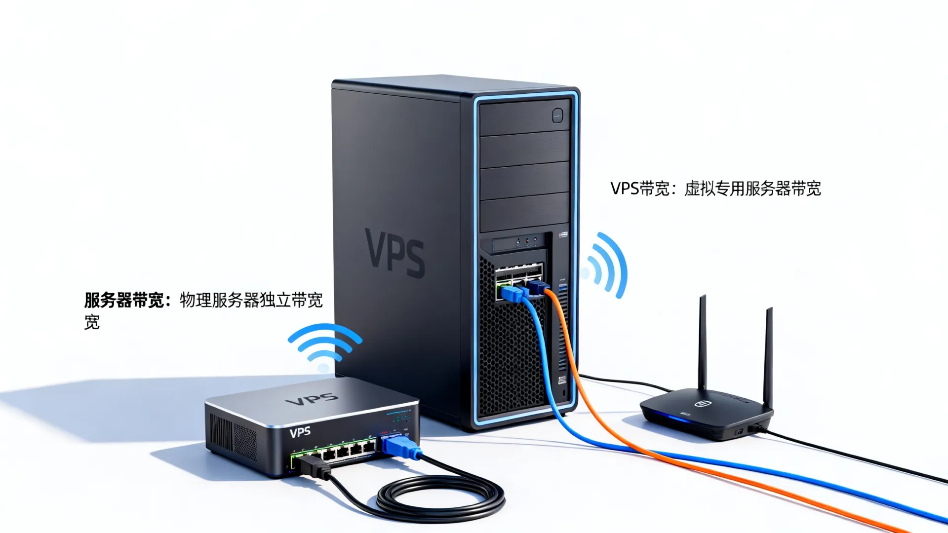 VPS带宽和服务器带宽区别?一篇讲清楚 VPS带宽和服务器带宽区别