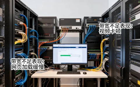服务器带宽不足的表现有哪些？网站打开慢是带宽不够吗？
