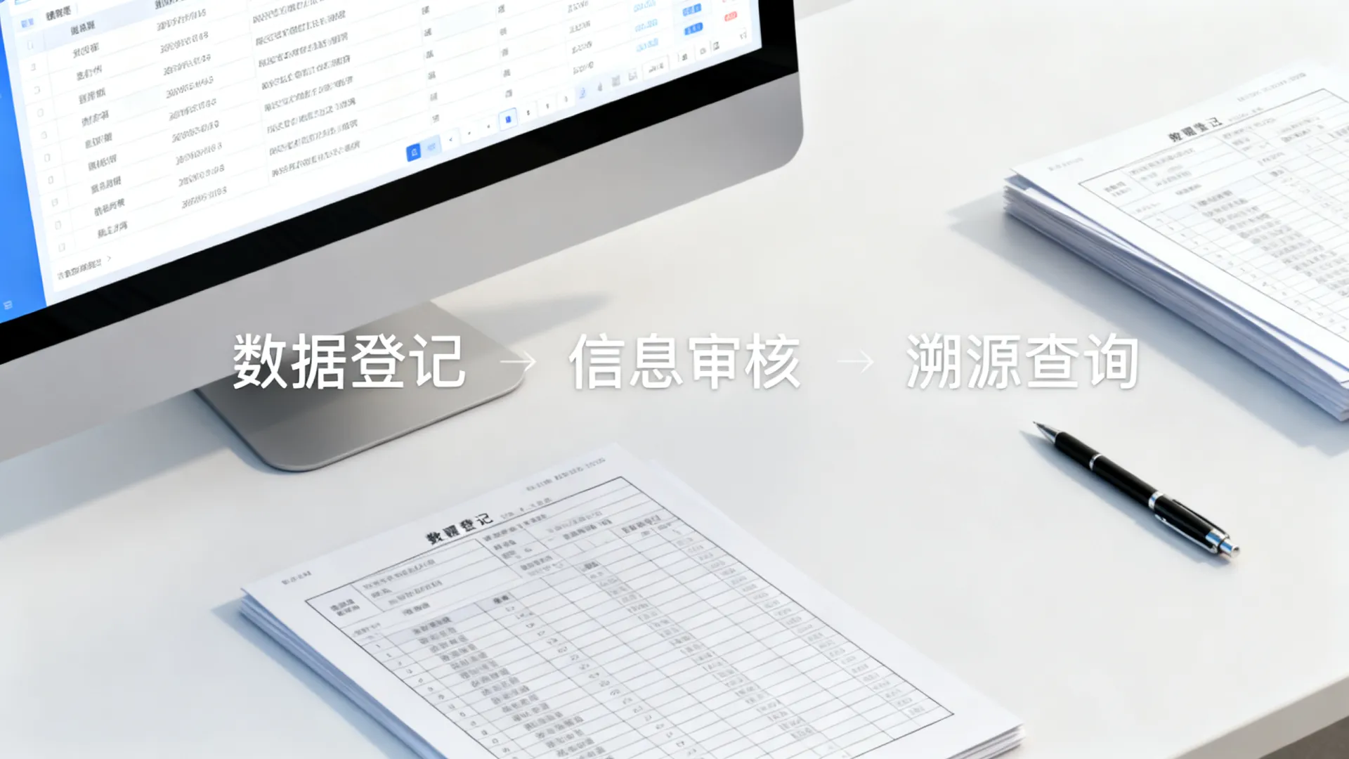 国内原创登记数据溯源
