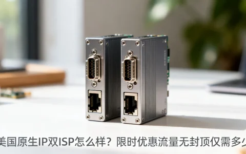 美国原生IP双ISP怎么样？限时优惠流量无封顶仅需多少