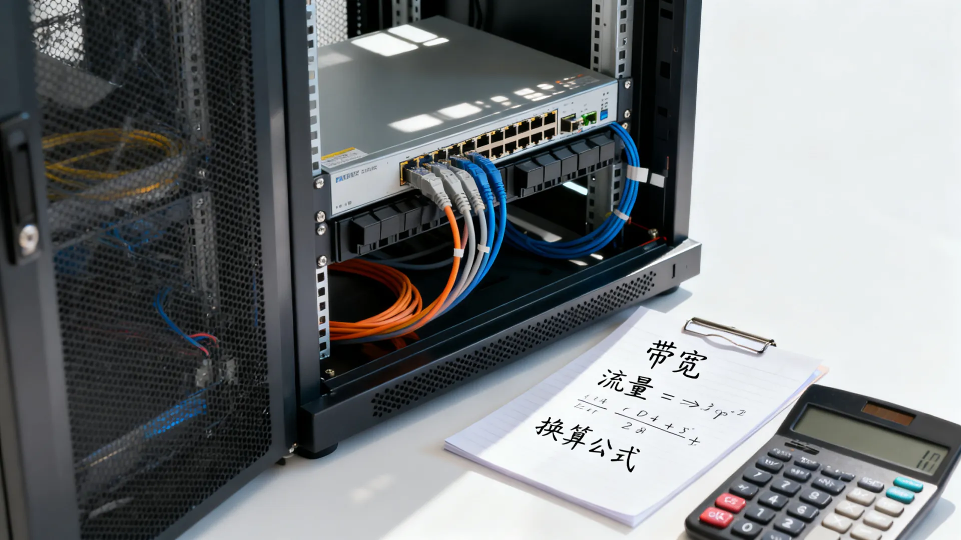 服务器带宽流量换算,3分钟学会 服务器带宽流量换算