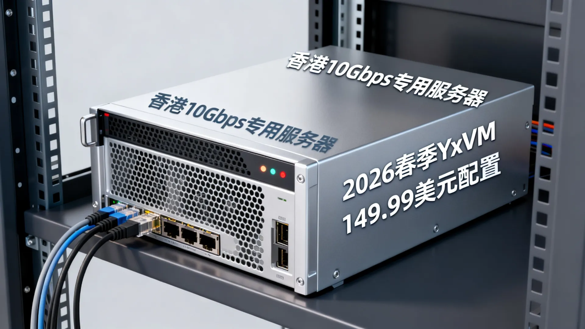 2026春季 YxVM香港10Gbps带宽专用服务器:149.99美元/月,BGP会话/中国优化线路/100Gbps DDoS防御,支持支付宝/Paypal 2026春季 YxVM香港10Gbps带宽专用服务器