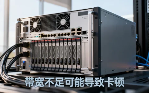 服务器经常卡顿？可能是带宽问题，服务器带宽不足会导致卡顿吗
