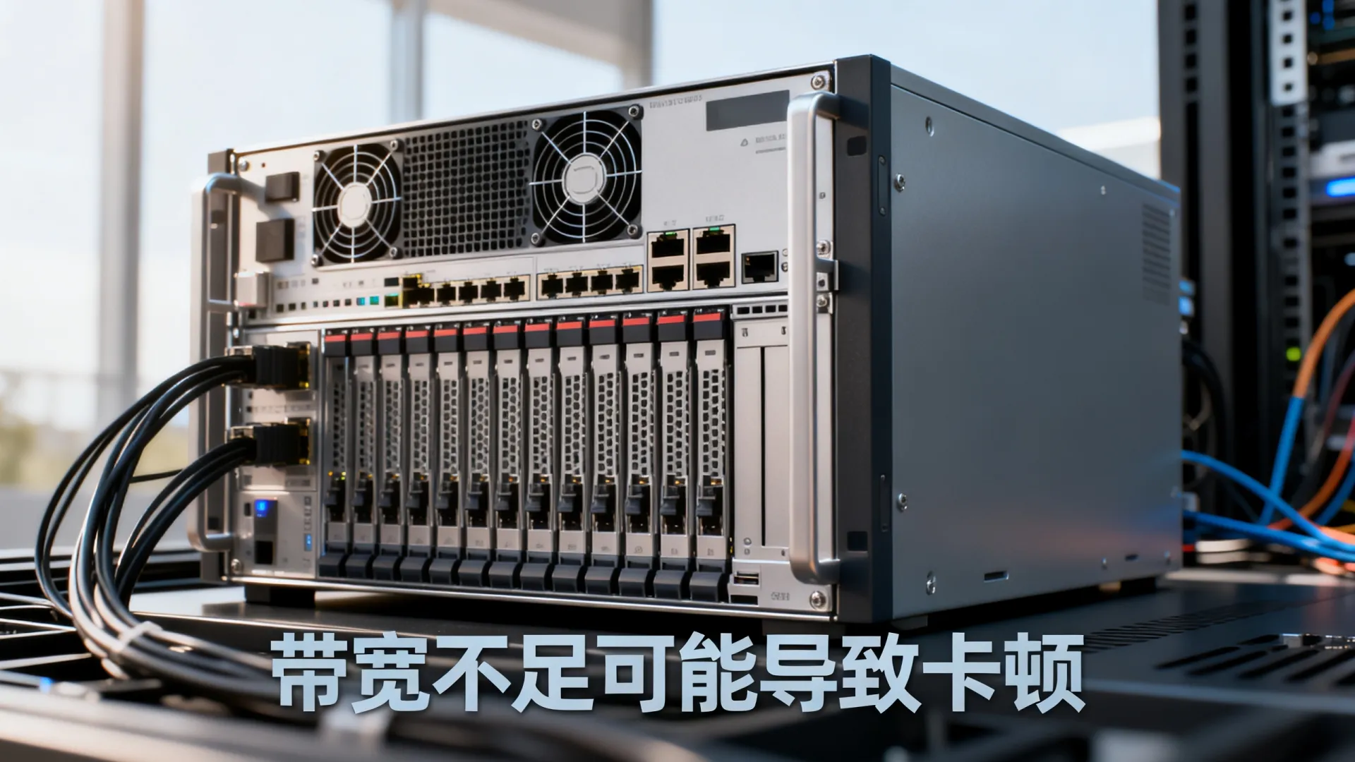 服务器经常卡顿?可能是带宽问题 服务器经常卡顿