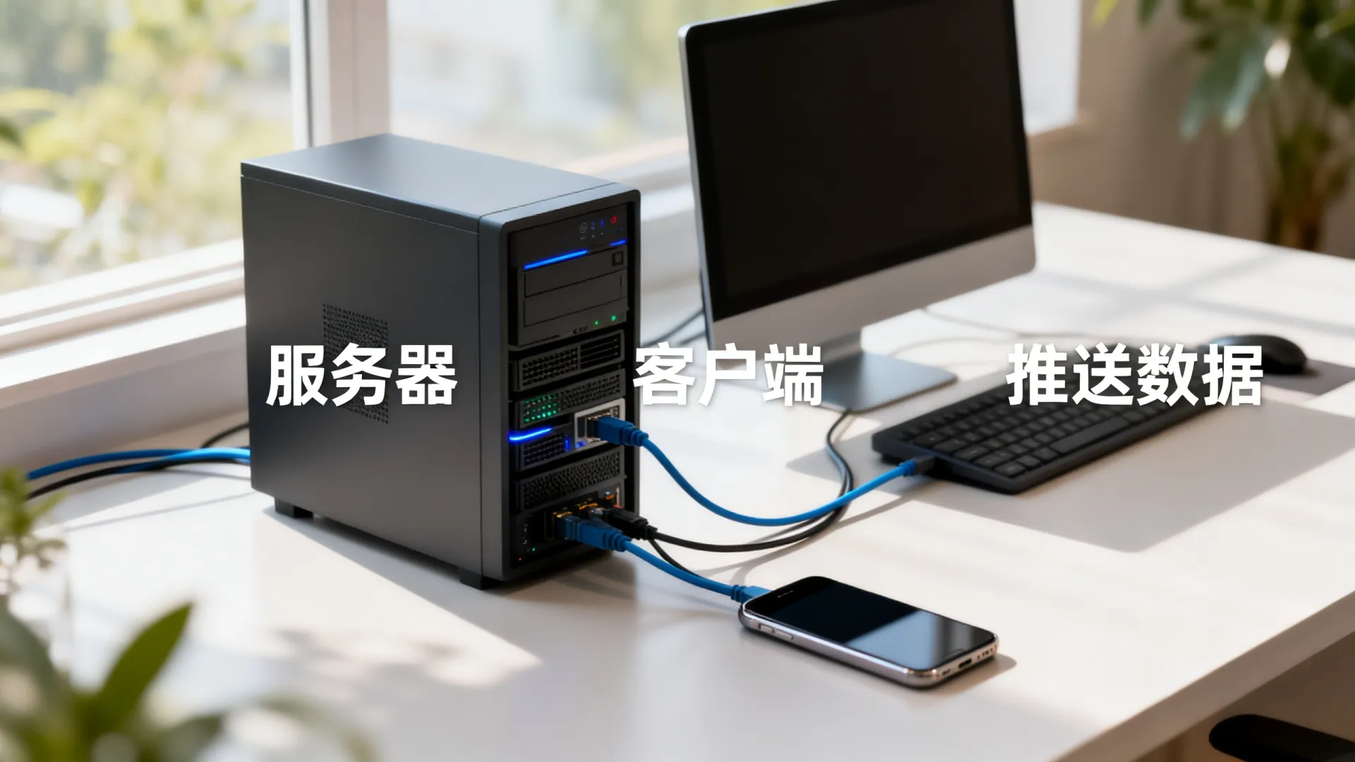 服务器推送给客户端 服务器推送给客户端