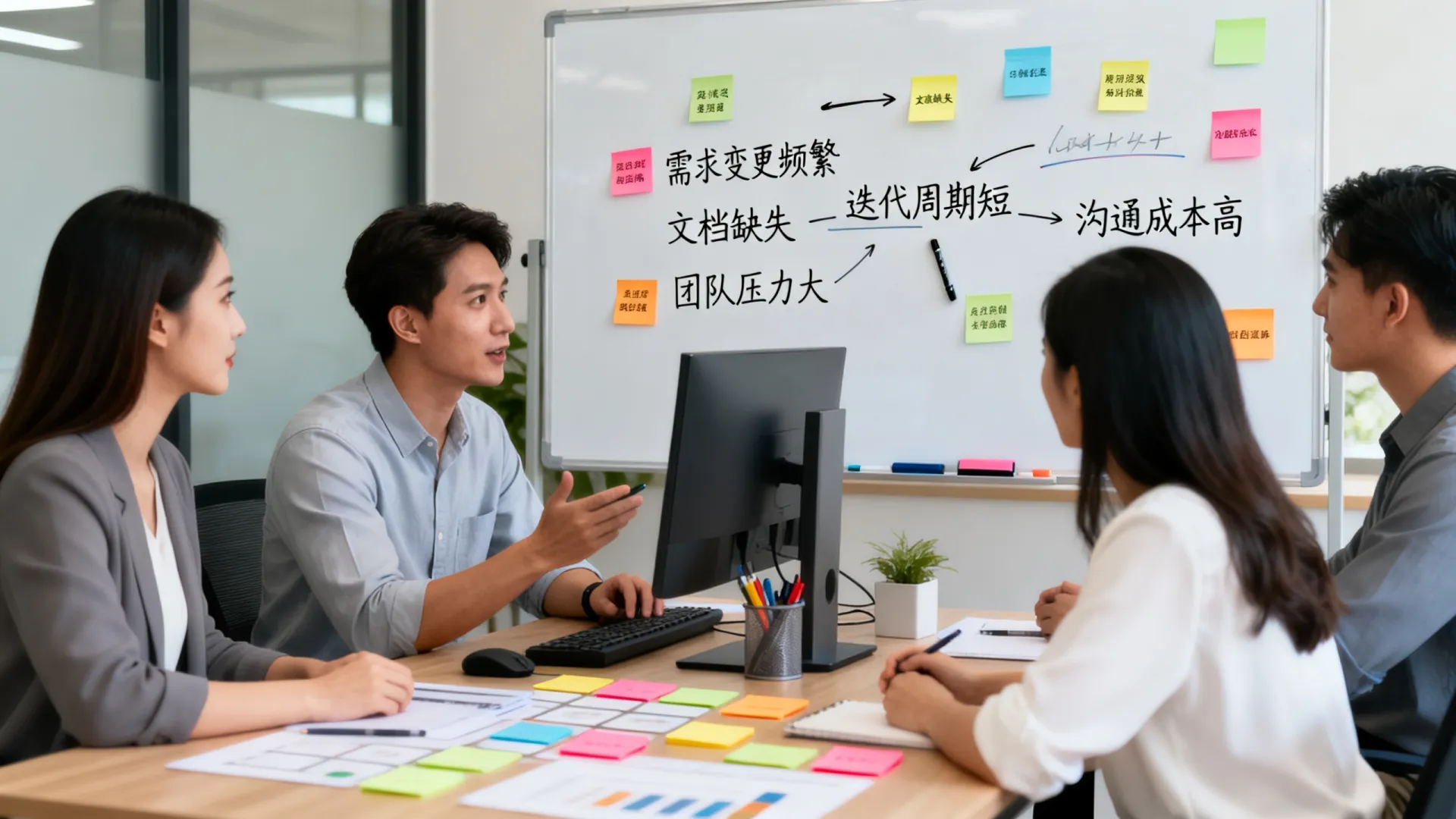 敏捷开发 缺点