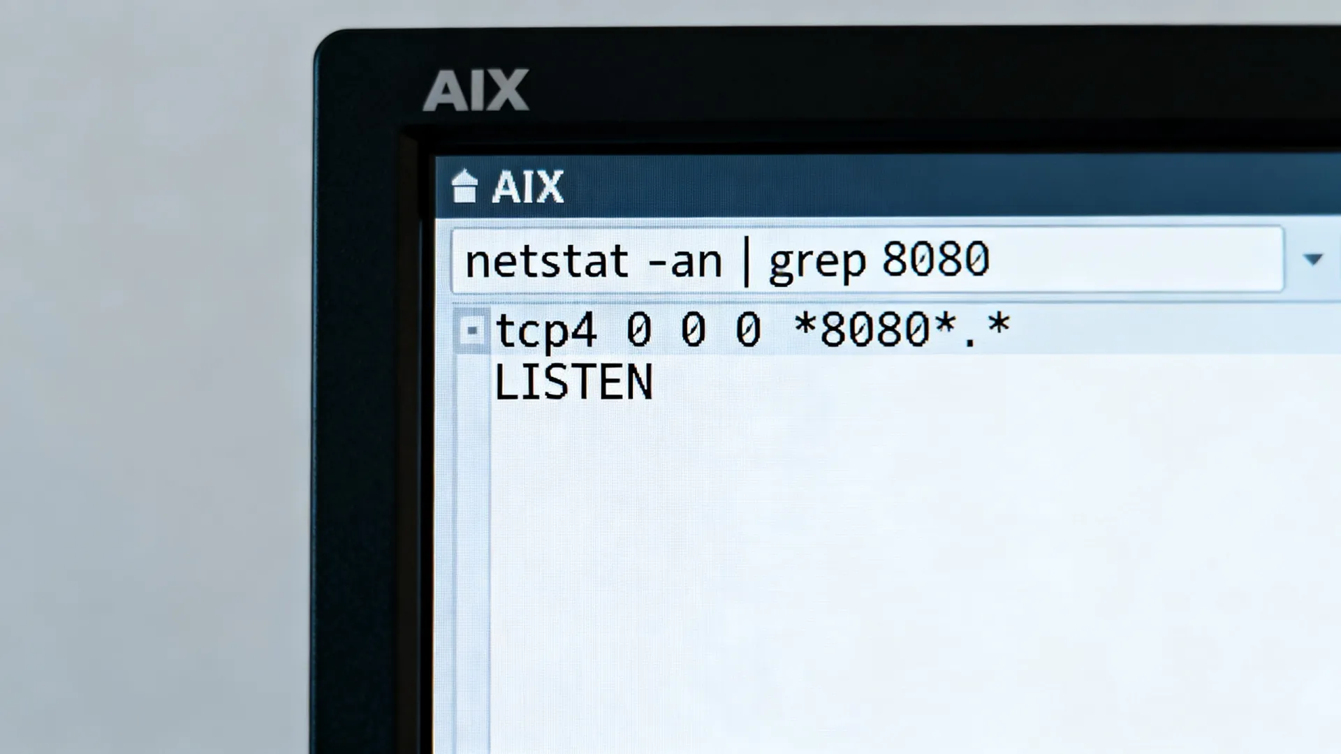 aix查看占用端口的进程 aix查看占用端口的进程
