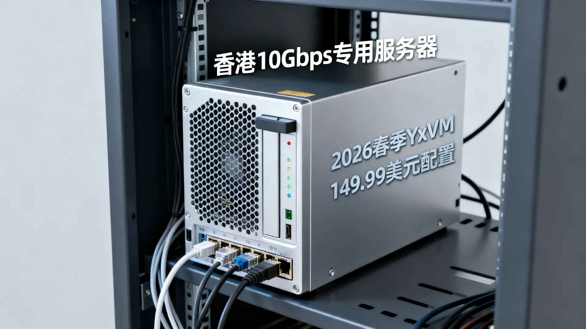 2026春季 YxVM香港10Gbps带宽专用服务器:149.99美元/月,BGP会话/中国优化线路/100Gbps DDoS防御,支持支付宝/Paypal 2026春季 YxVM香港10Gbps带宽专用服务器
