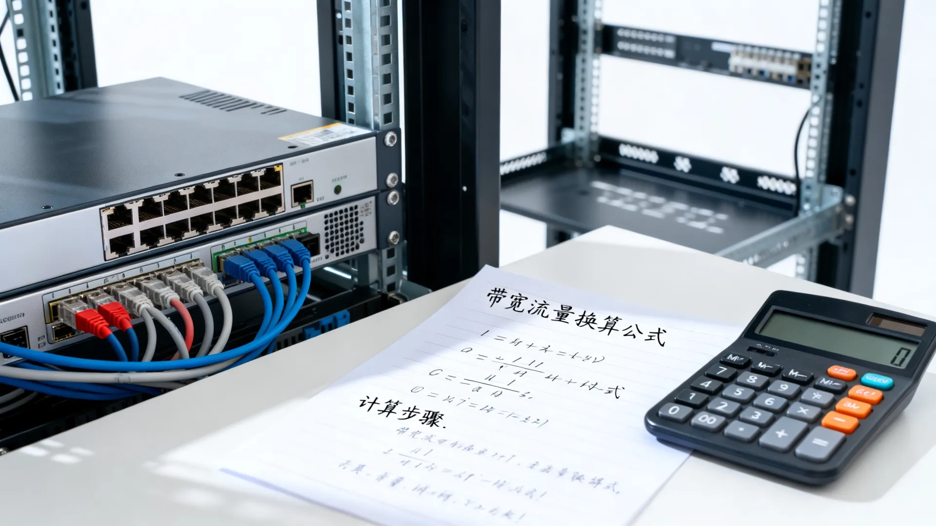 服务器带宽流量换算,3分钟学会 服务器带宽流量换算