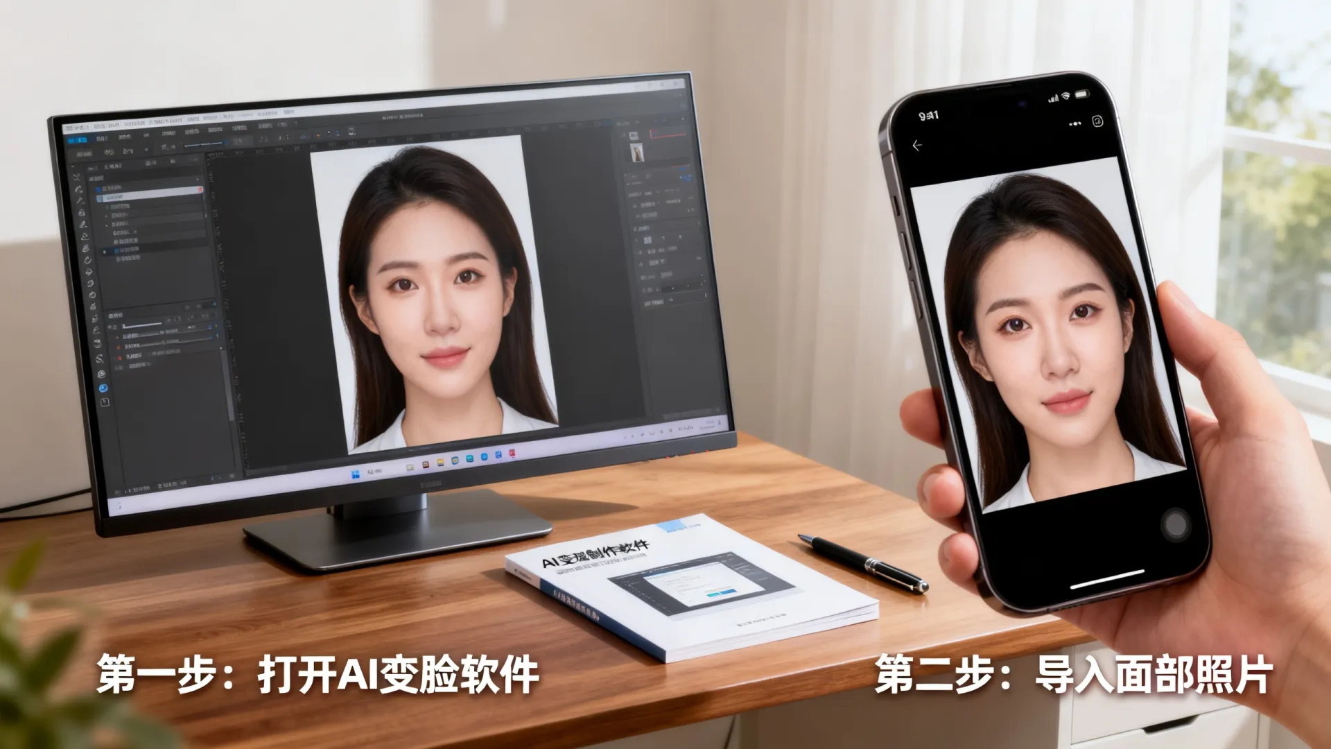 AI变脸怎么创建