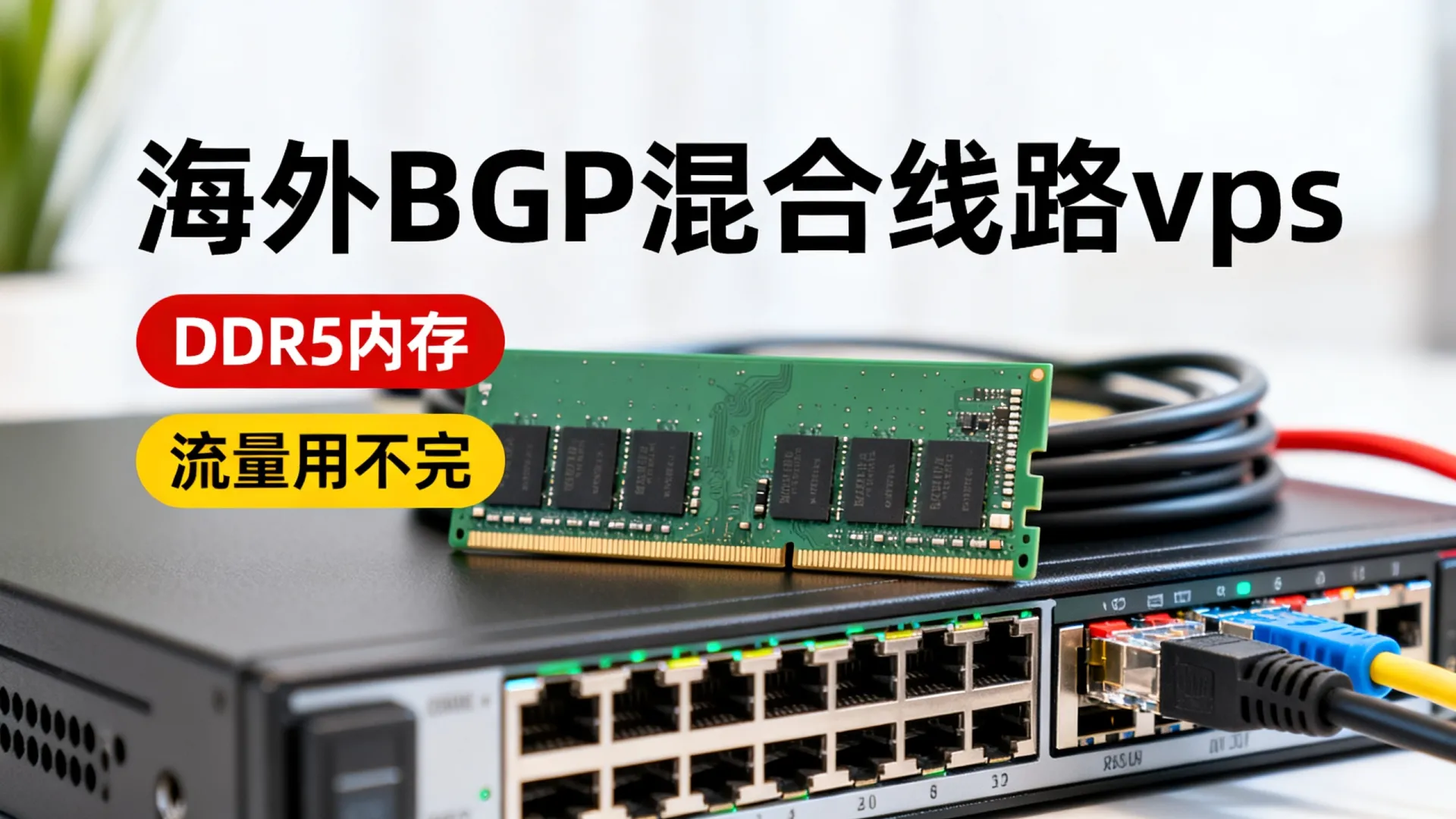 活动期间 海外BGP混合线路 vps优惠码 - DDR5内存,流量用不完 活动期间 海外BGP混合线路 vps优惠码