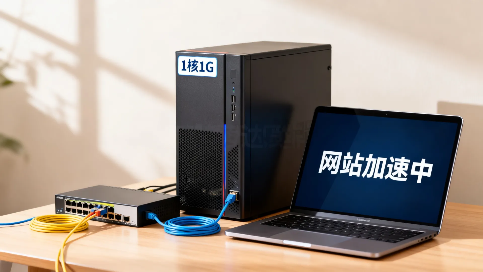 1核1G网站加速