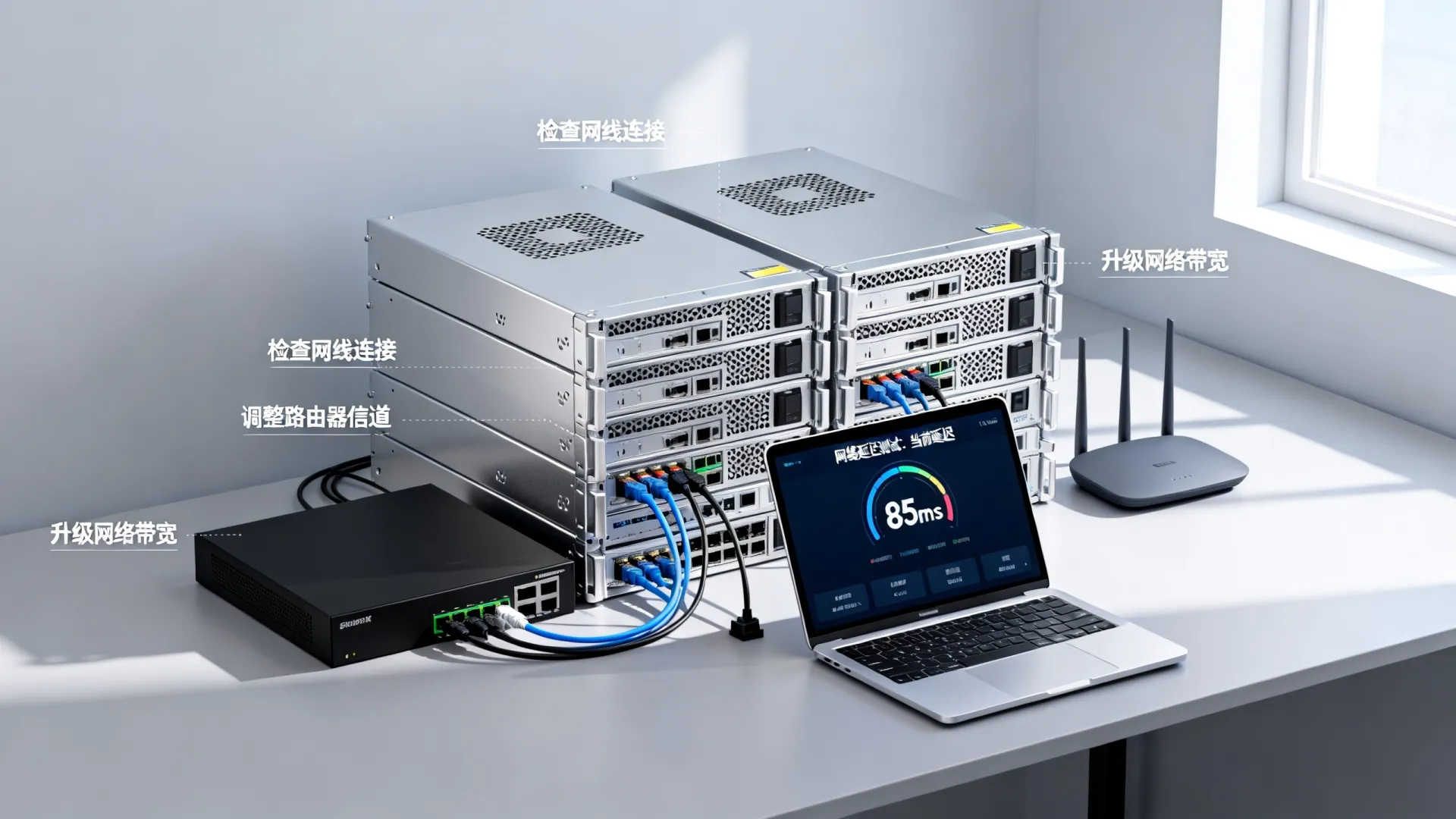 服务器网络延迟高?可能是线路问题 服务器网络延迟高