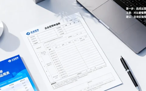 企业宽带申请流程和注意事项，企业宽带怎么办理最划算