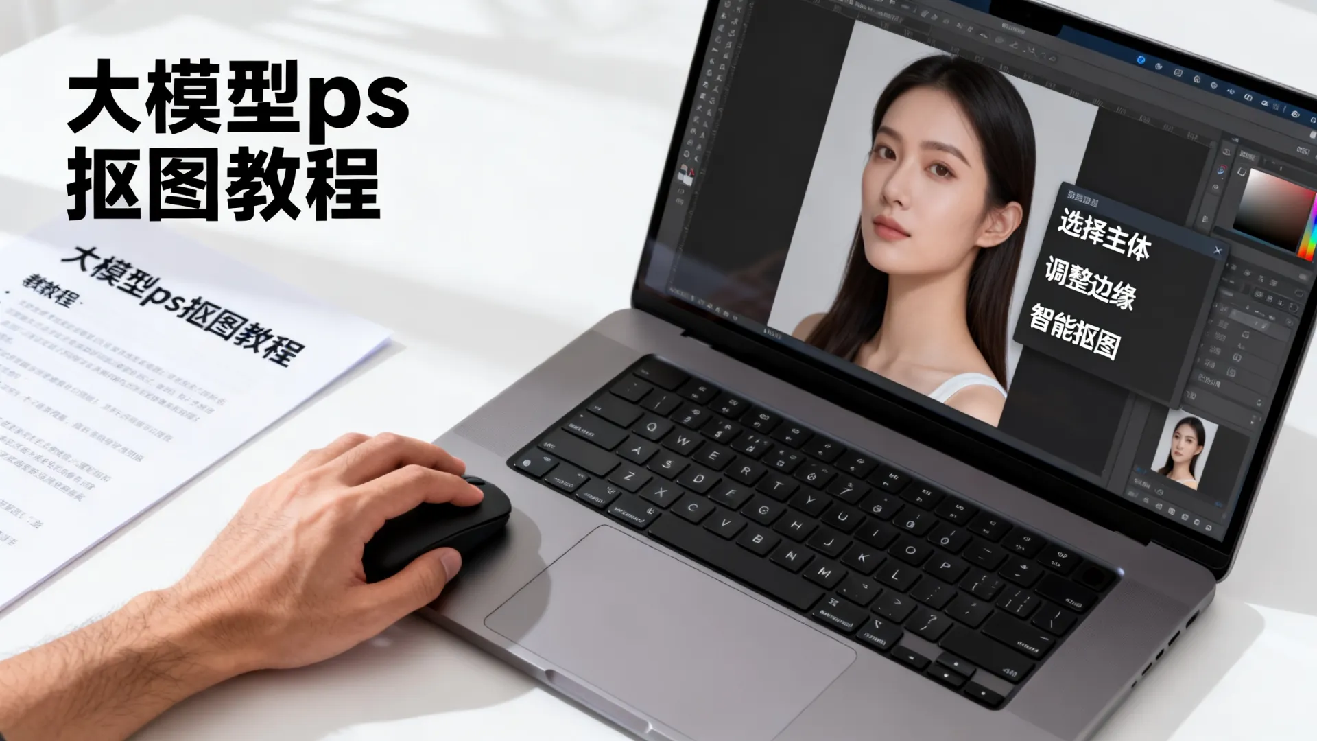 一篇讲透大模型ps抠图,没你想的复杂 一篇讲透大模型ps抠图