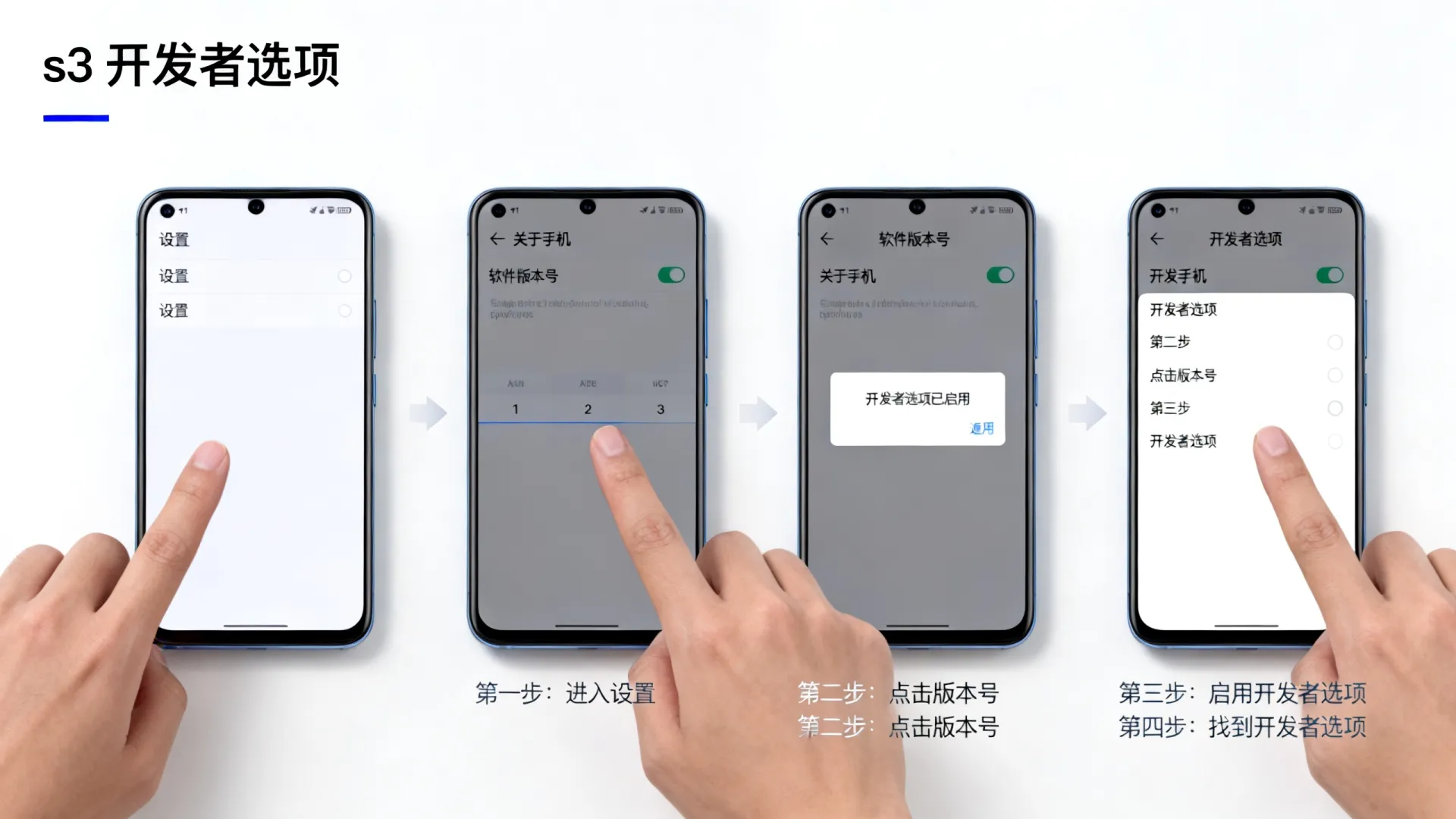s3开发者选项 s3开发者选项