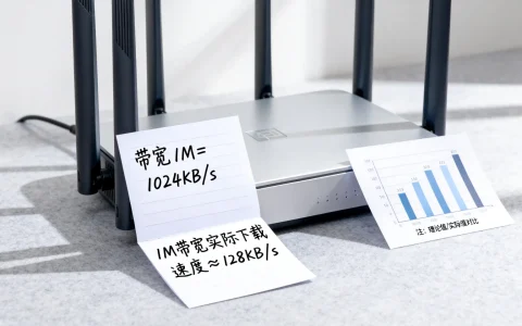 带宽1M等于多少流量？1m带宽实际下载速度是多少