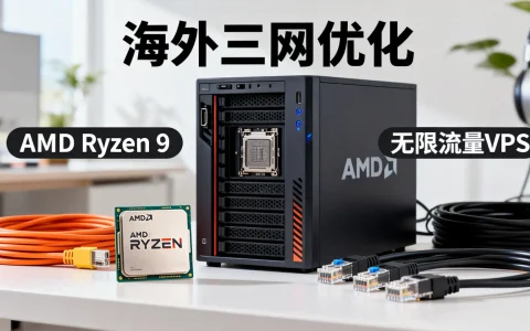 海外三网优化VPS怎么样？AMD Ryzen 9无限流量VPS推荐