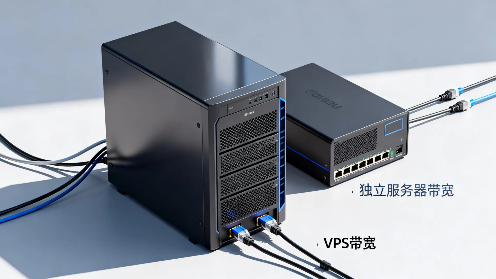 独立服务器带宽和VPS带宽区别在哪
