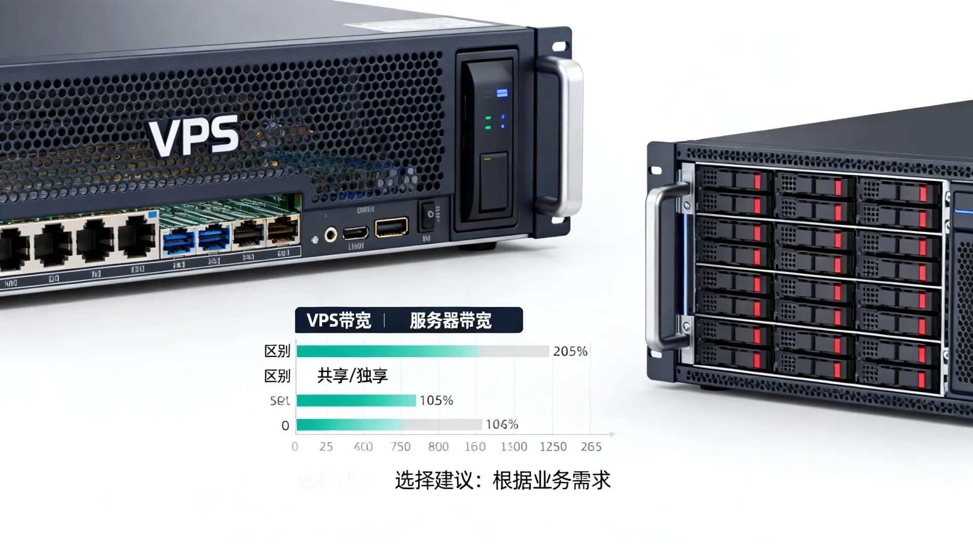 VPS带宽和服务器带宽区别