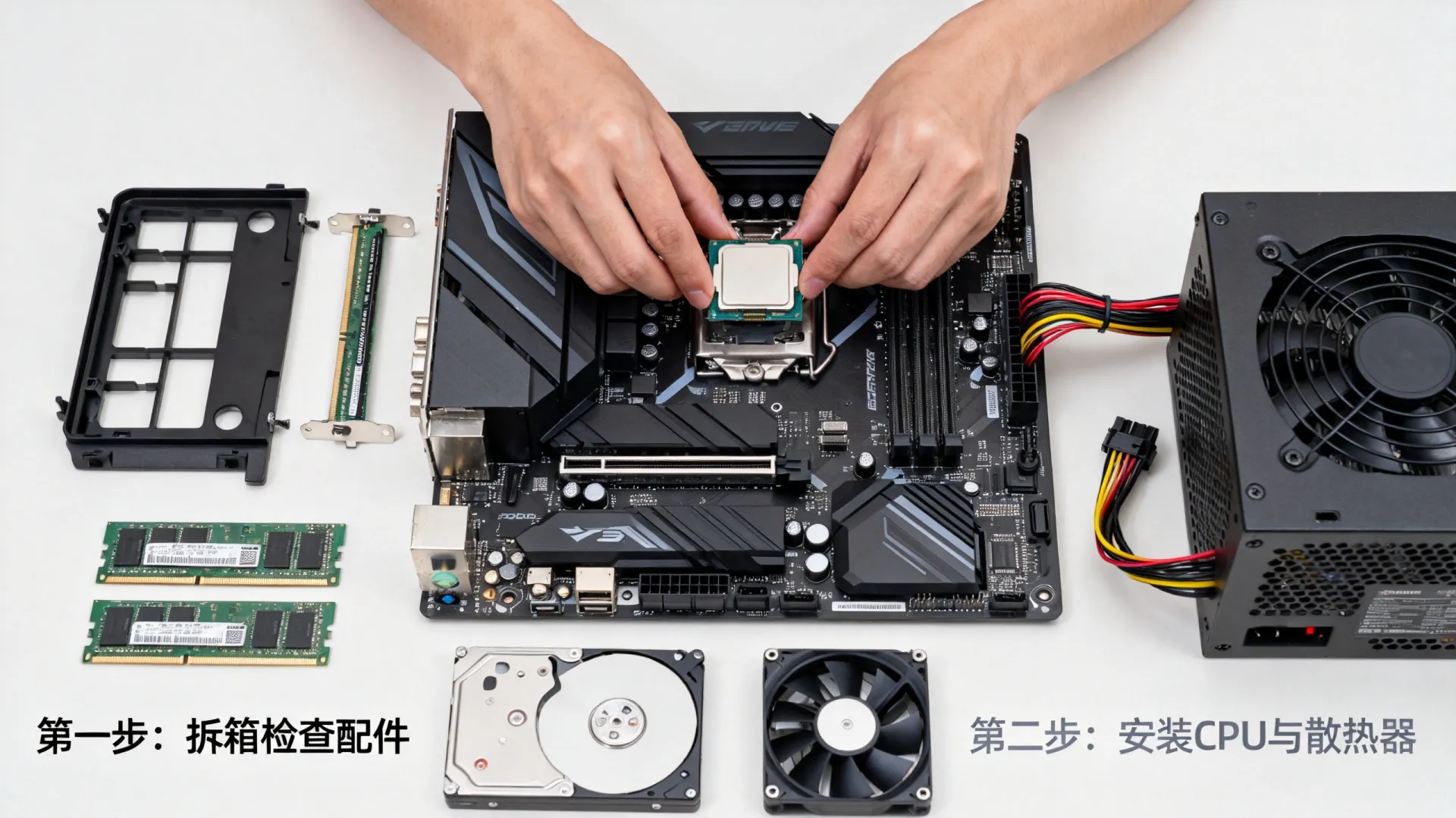 手搓电脑教程图解 手搓电脑教程图解