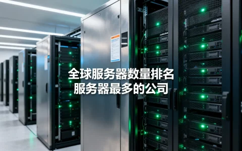 服务器最多的公司排名有哪些，全球服务器数量排名是怎样的？