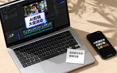 AI剪辑大促活动怎么参加？AI剪辑软件优惠价格是多少